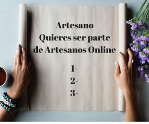 Quieres ser parte de Artesanos Online